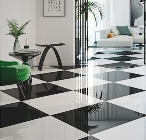 Grand Entrance with Striking Patterns